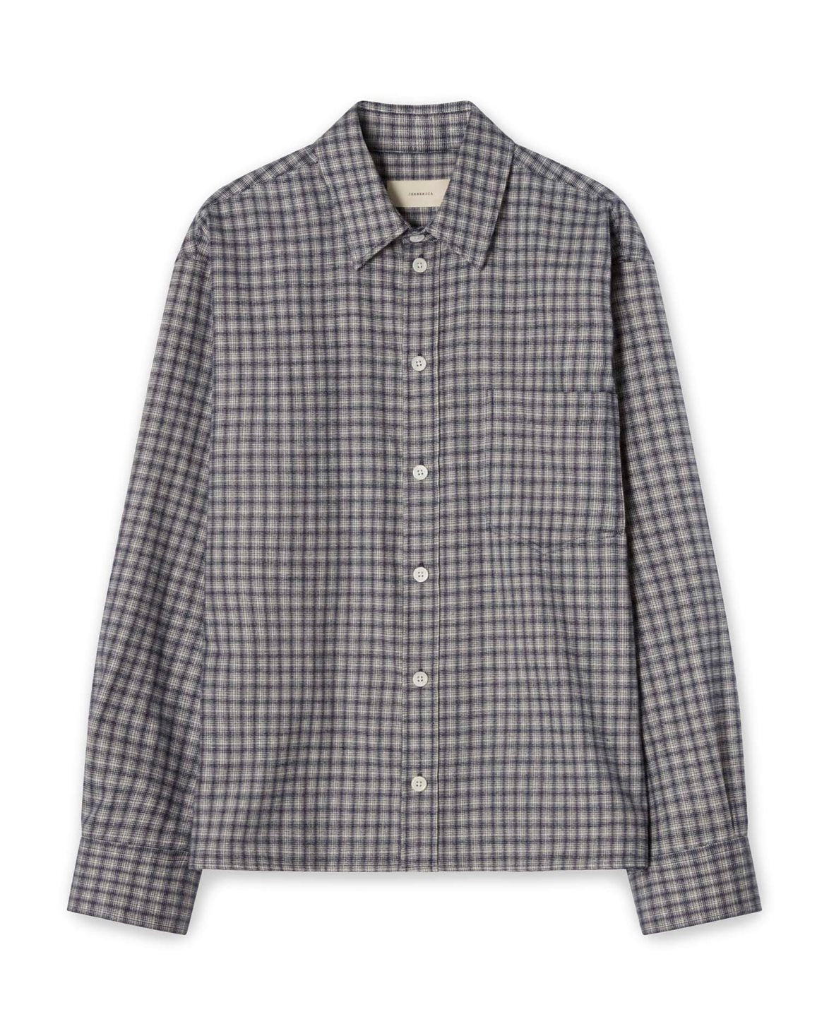 Juan Shirt Blue Flannel Check