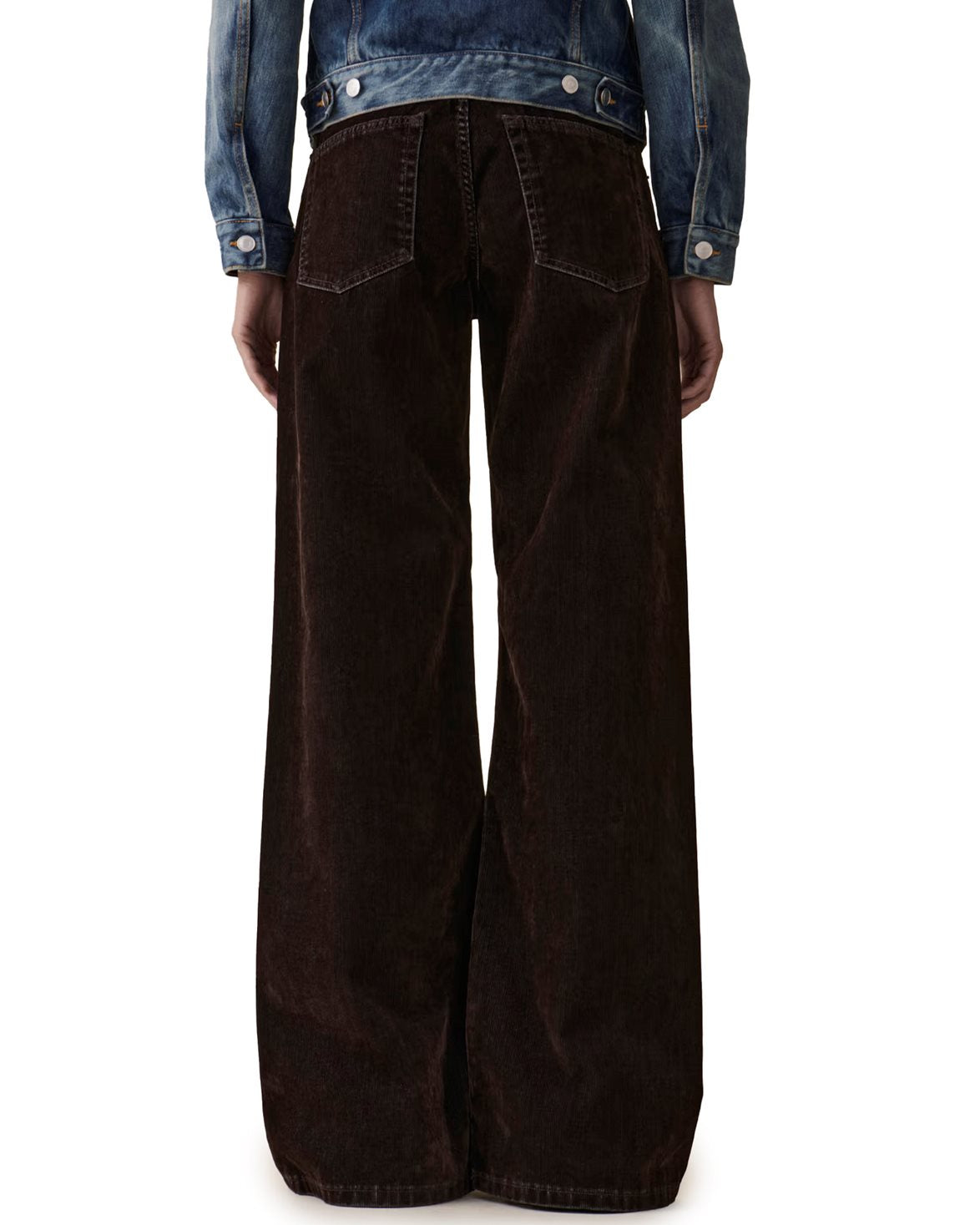Kyoto Jeans Brown Flock Corduroy