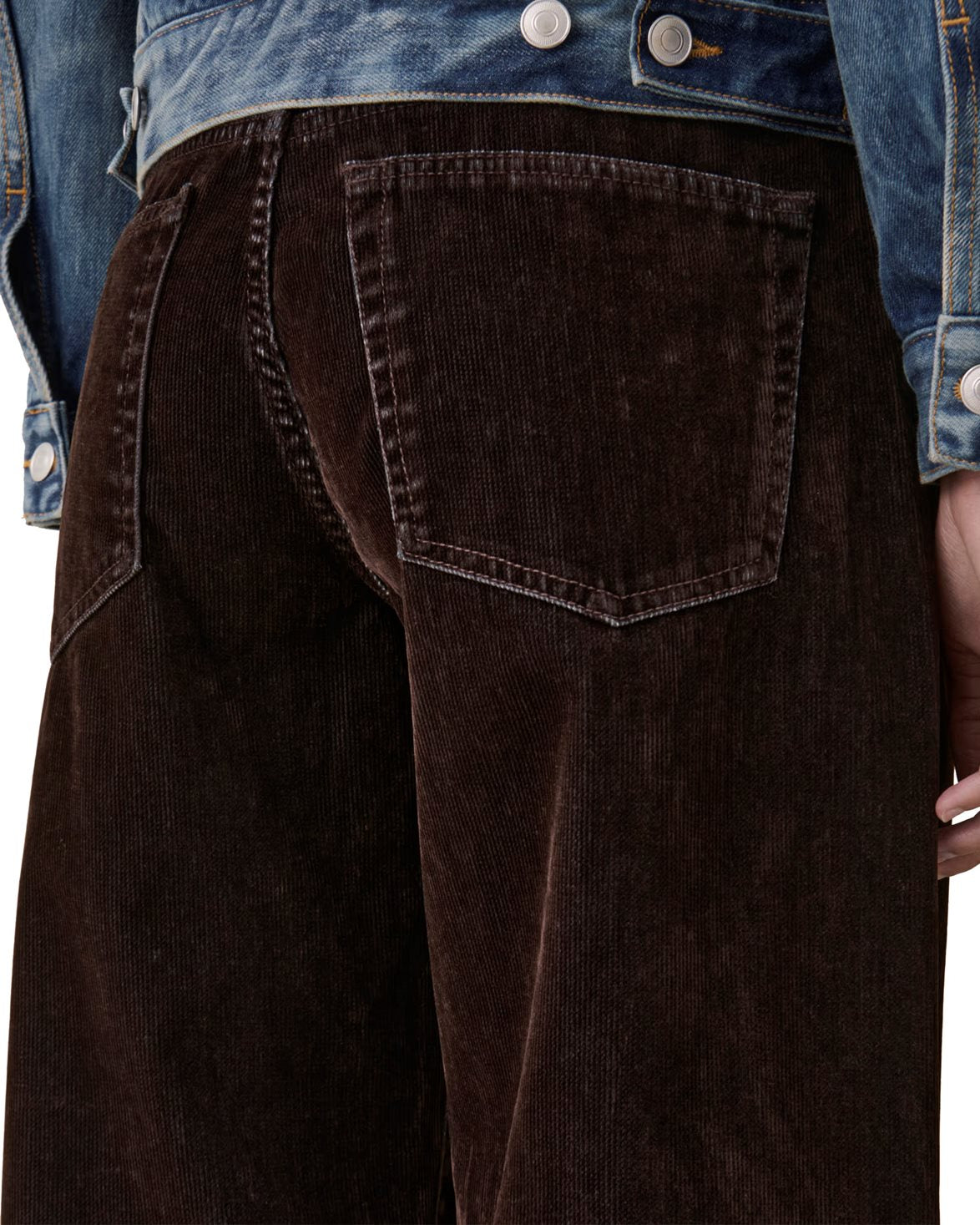 Kyoto Jeans Brown Flock Corduroy