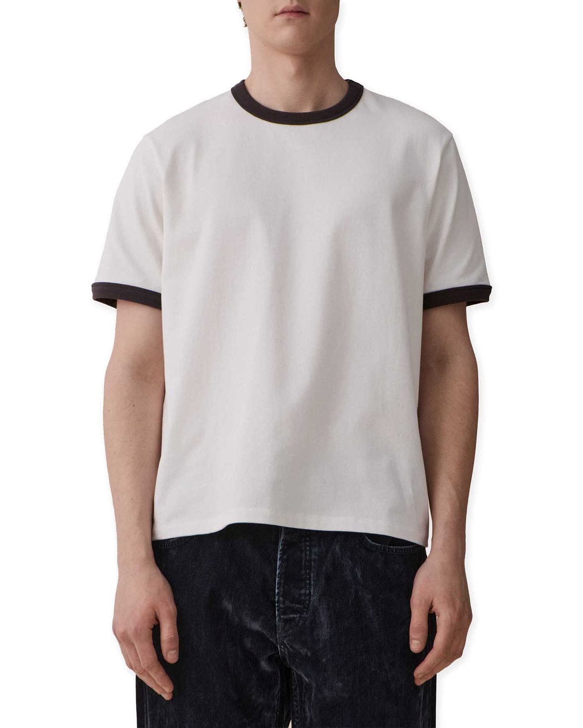 Ringer T-Shirt Grey Lilac