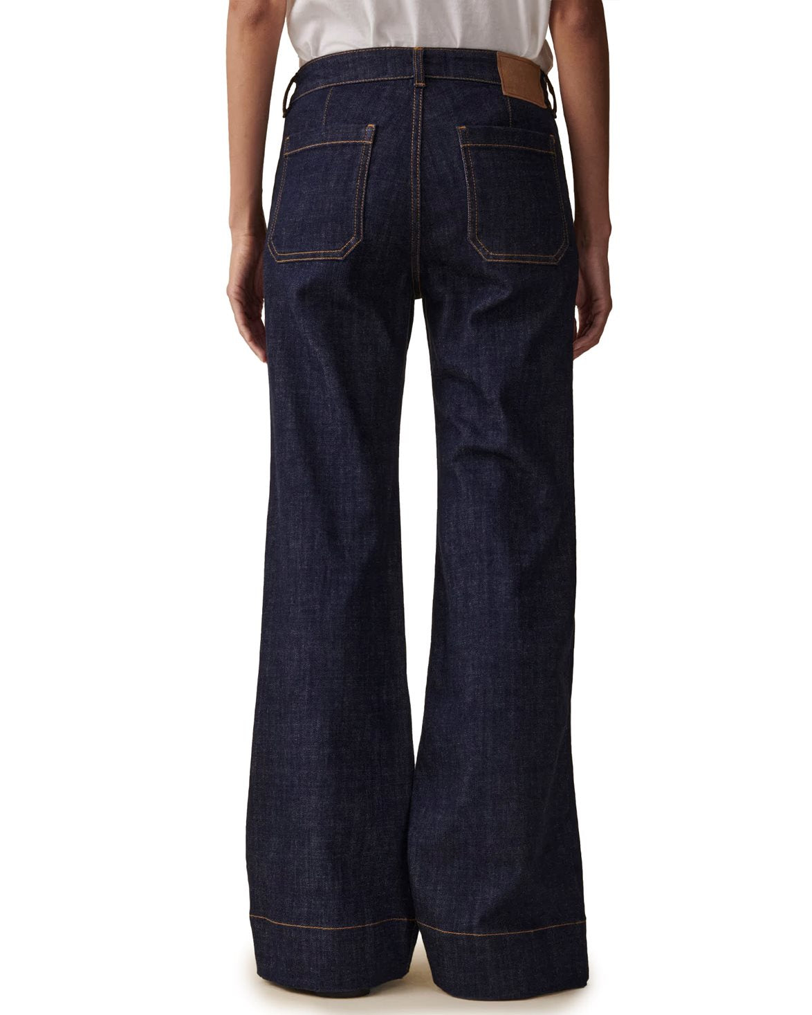 St Monica Jeans Low Blue Rinse