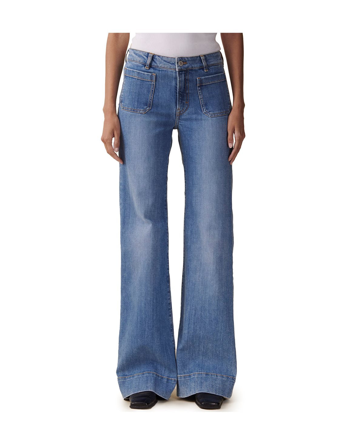 St Monica Jeans Low Light Classic Vintage