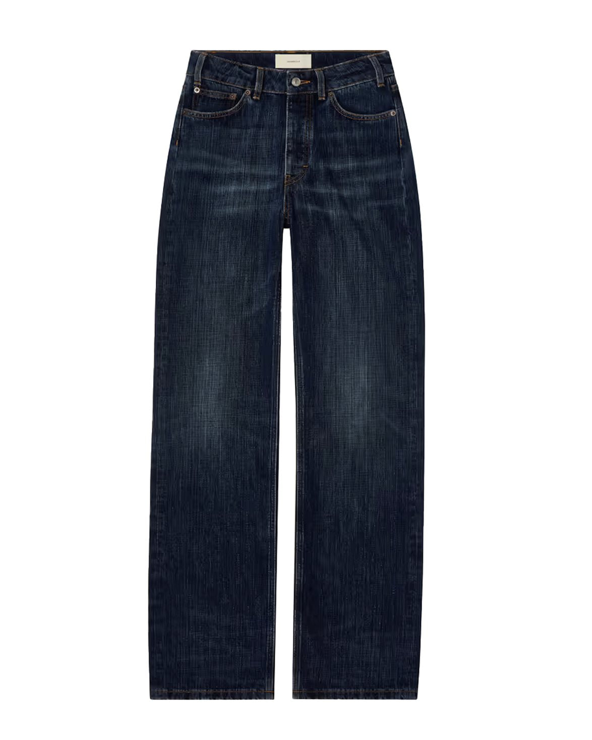 Virgo Jeans Dark Blue Righe