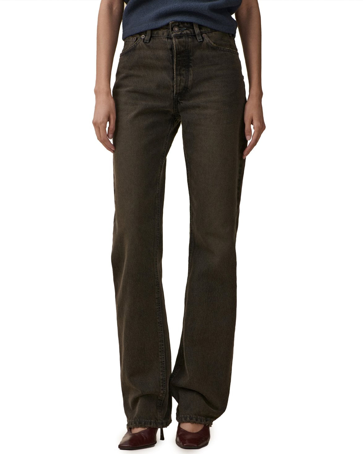 Virgo Jeans Marrone Sabbia