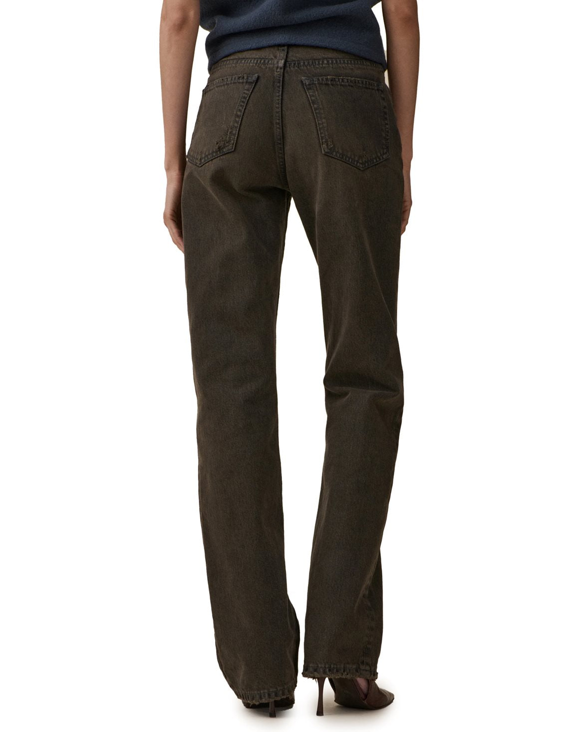 Virgo Jeans Marrone Sabbia