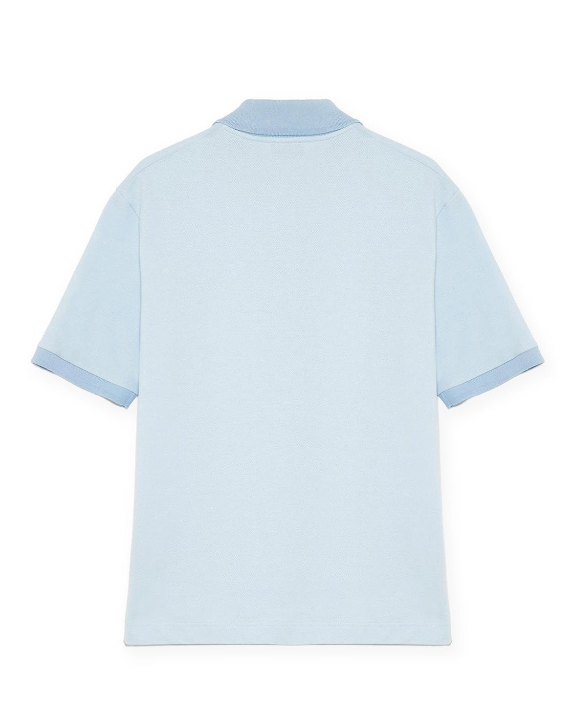 Cotton SS Piquet Jersey Sky