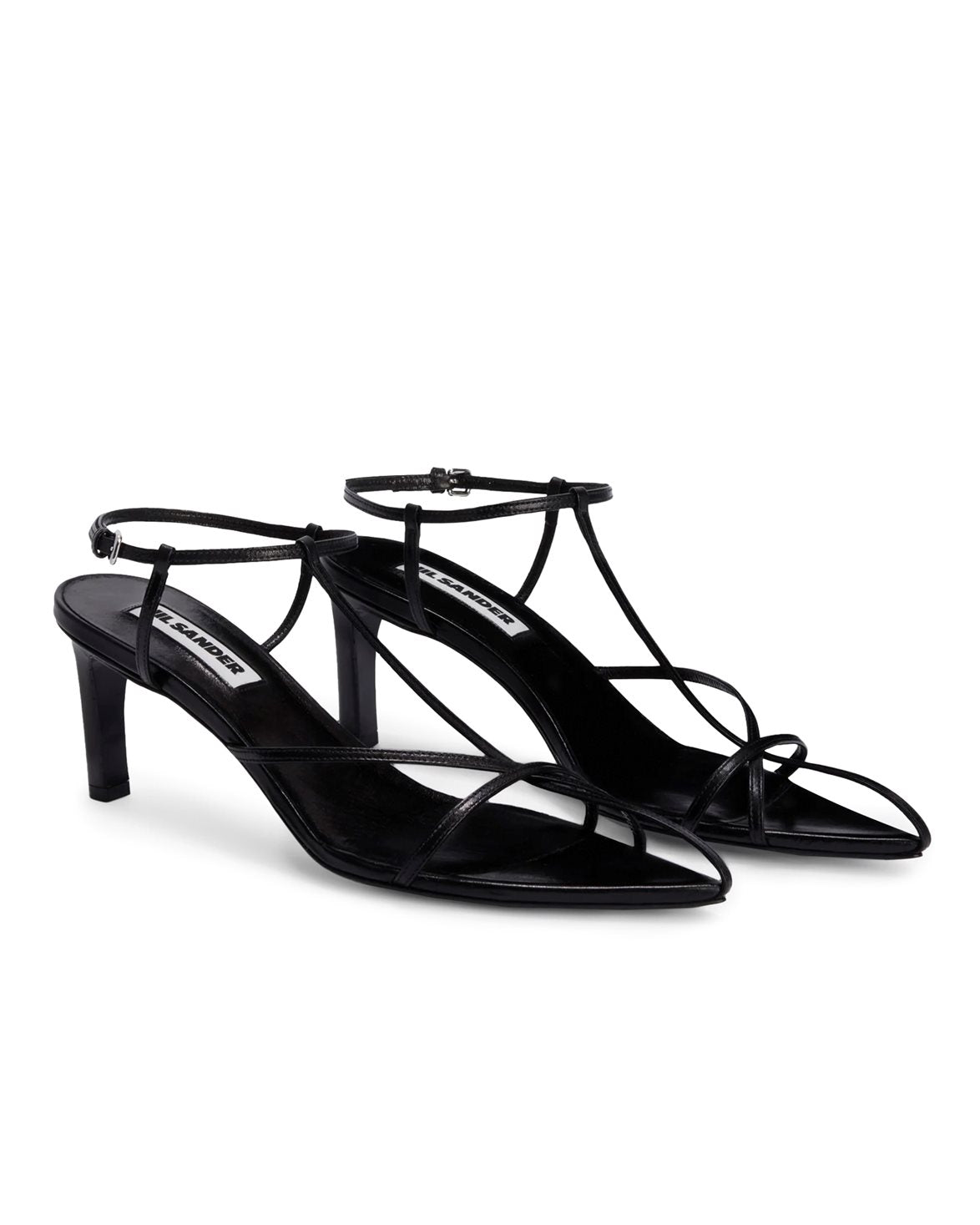 Leather Sandals Black