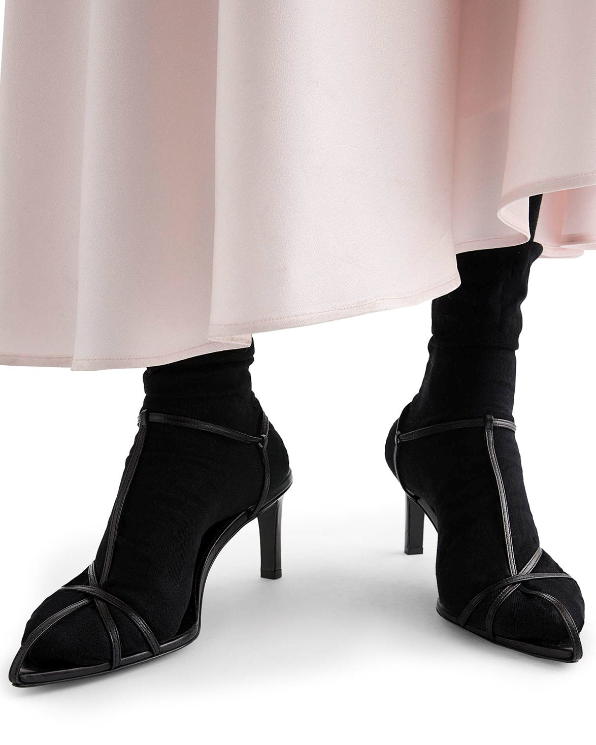 Leather Sandals Black
