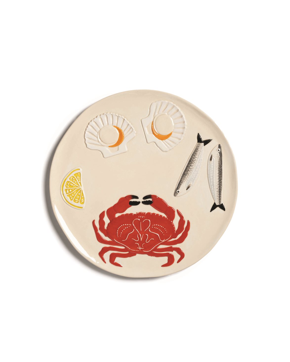 Crab Platter Multicolor