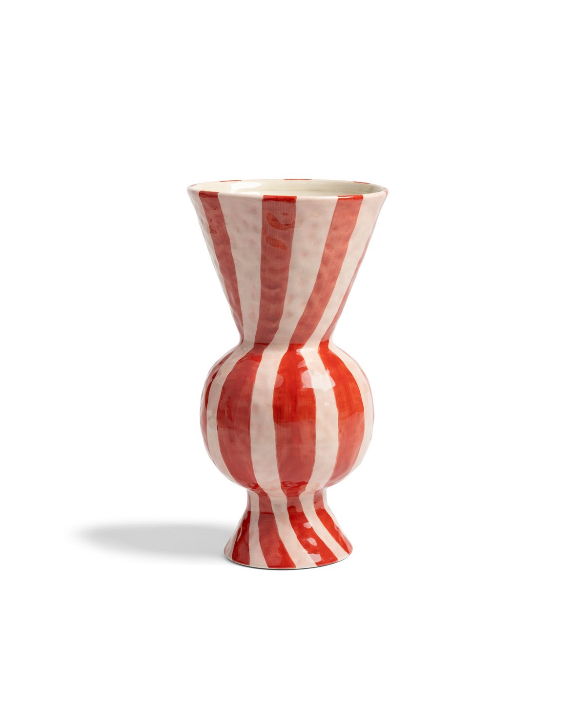 Rhombic Vase Red