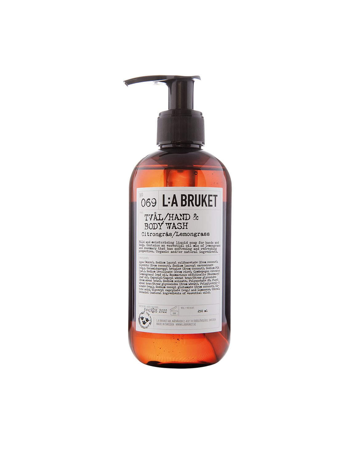 069 Hand & Body Wash Lemongrass