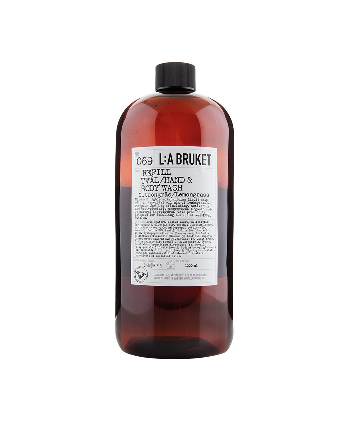 069 Refill Hand & Body Wash Lemongrass
