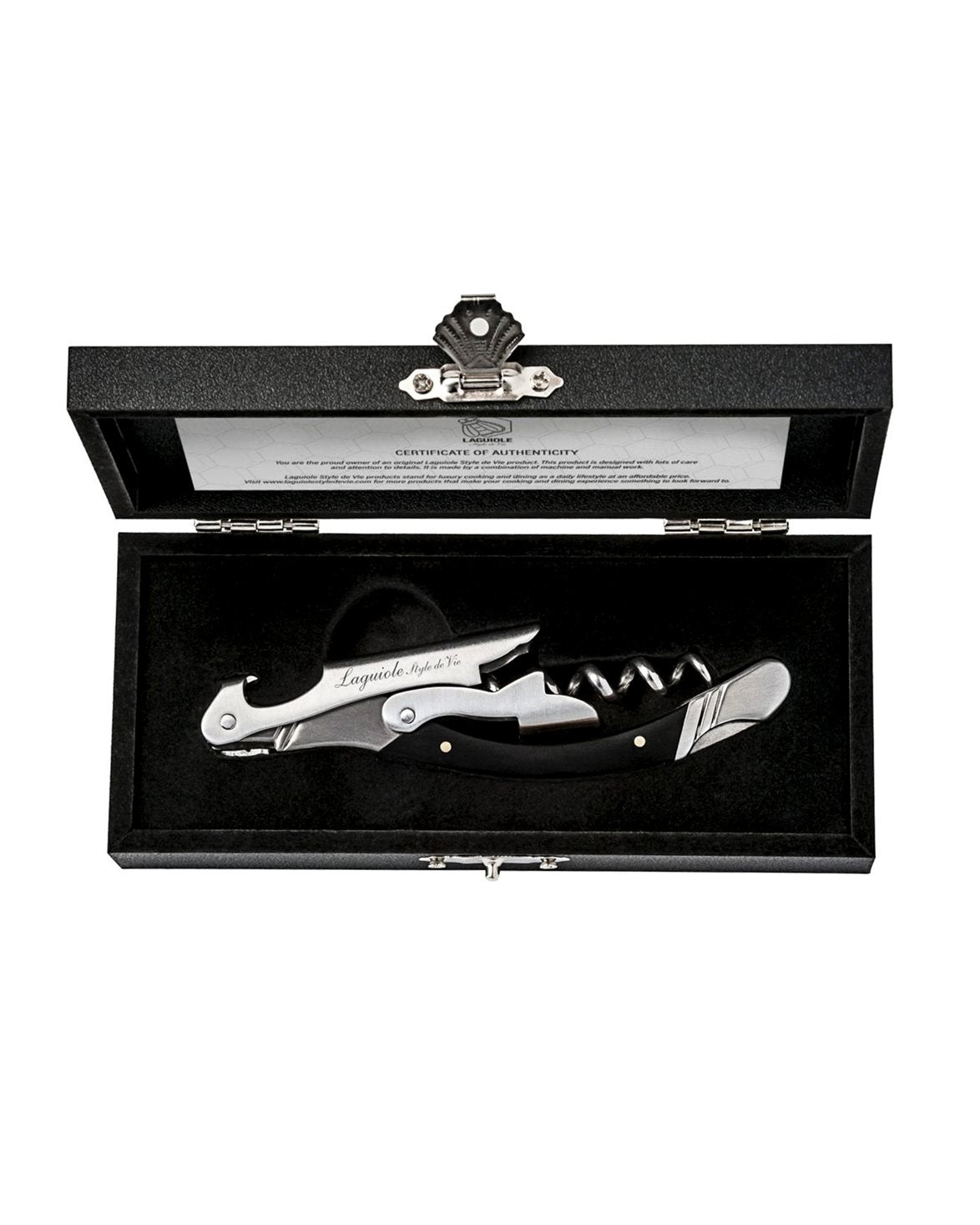 Corkscrew Black Ebony