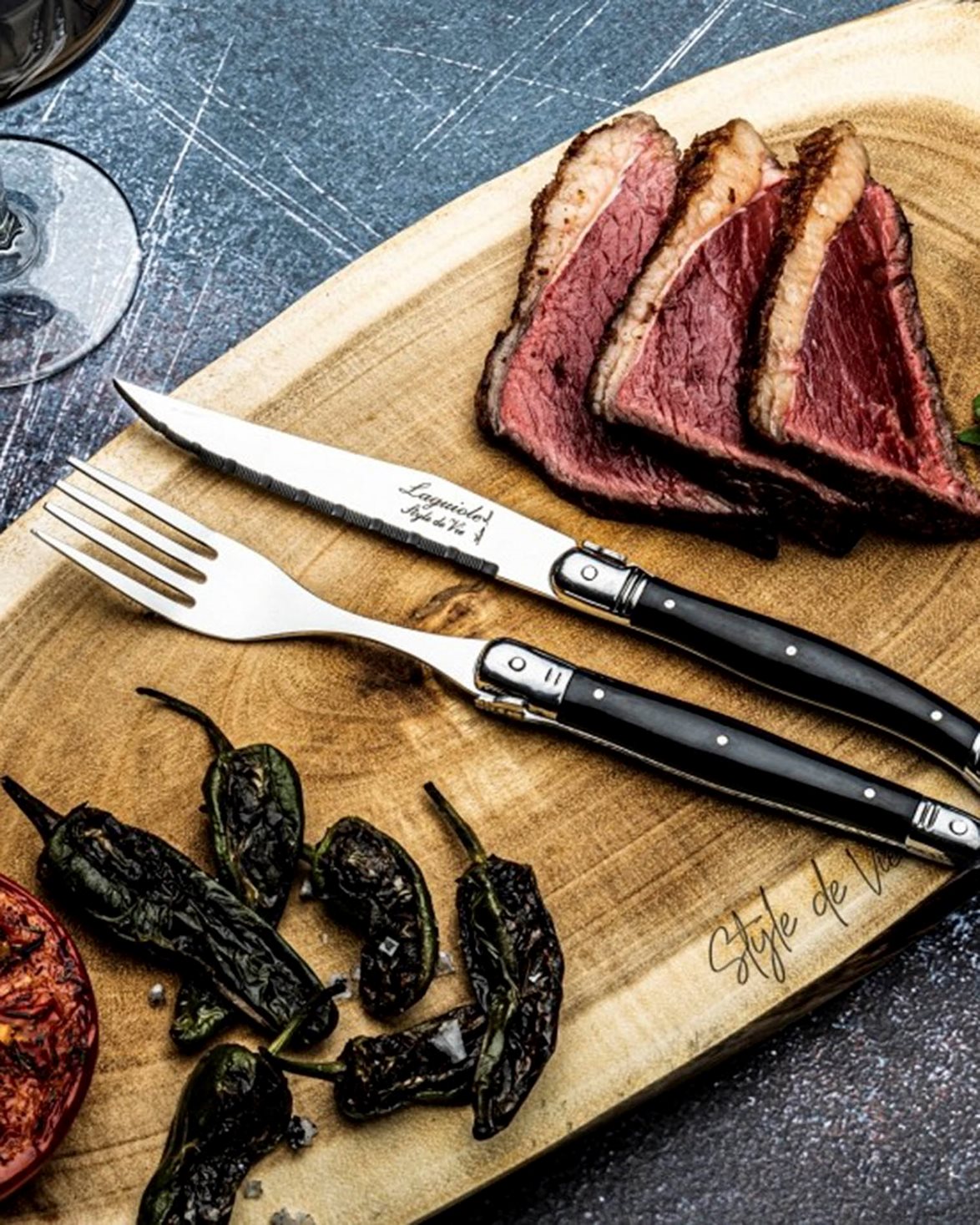 Forks Set Of 6 Black