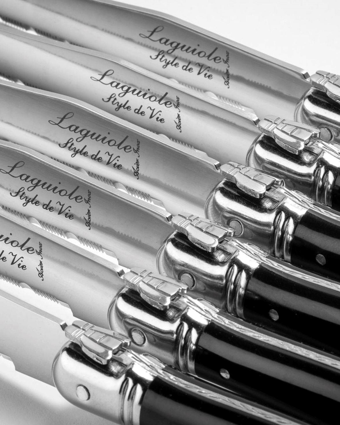 Grill Knives Set Of 6 Black