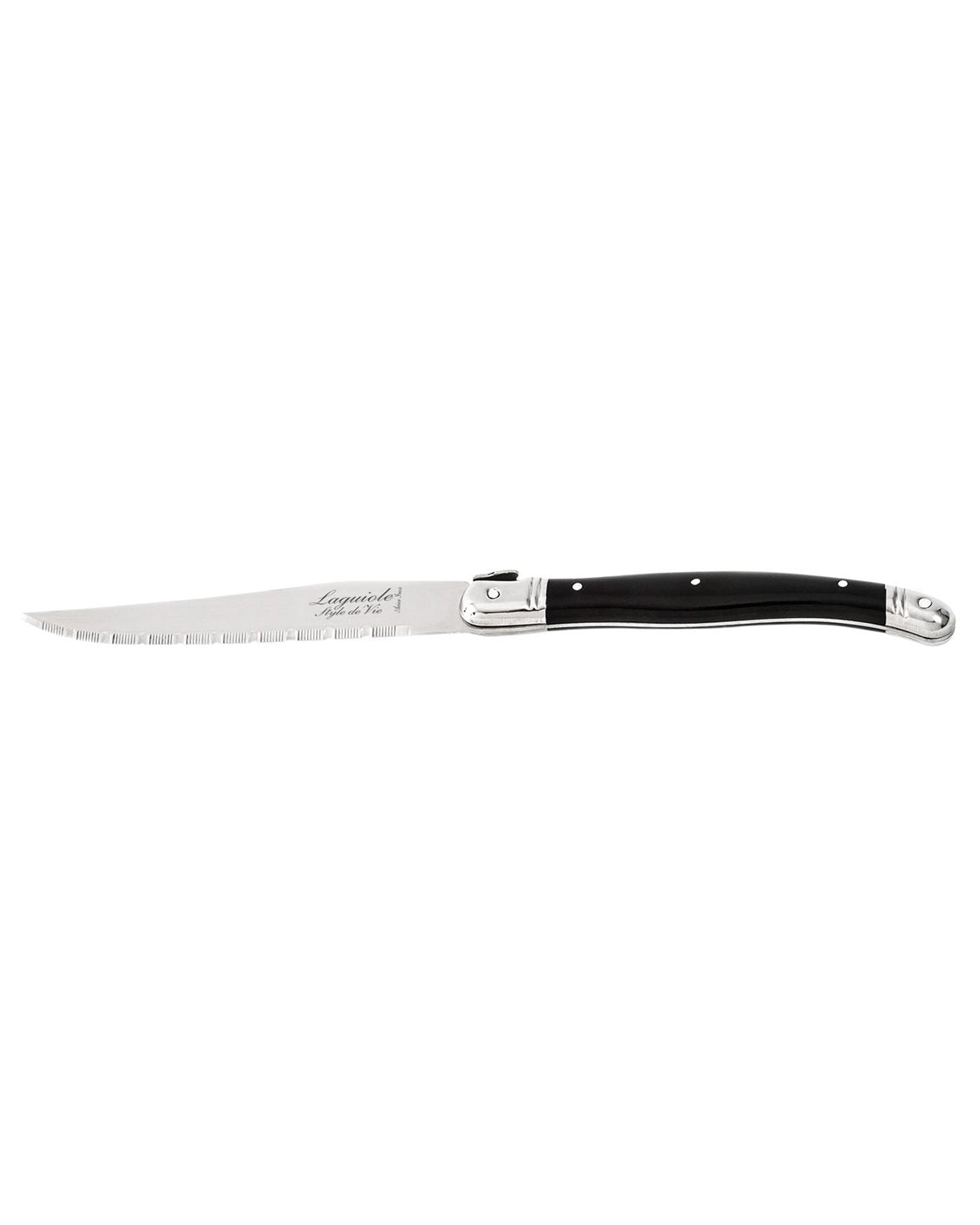 Grill Knives Set Of 6 Black