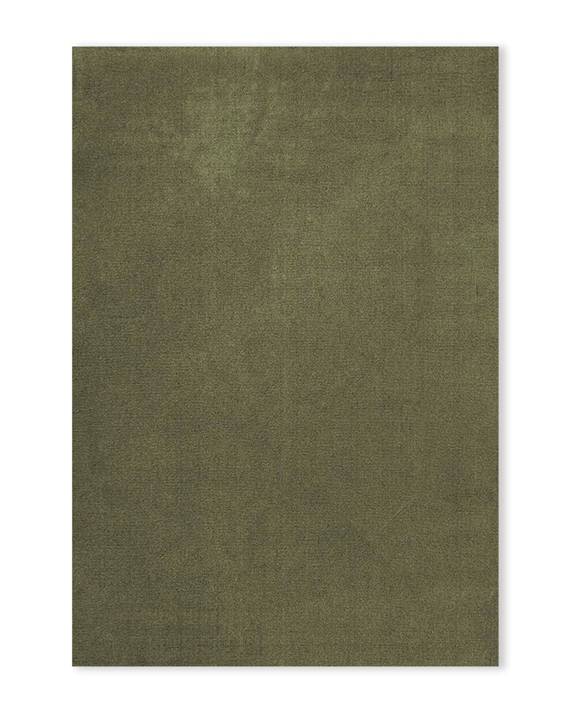 Classic Solid Wool Rug Capulet Olive