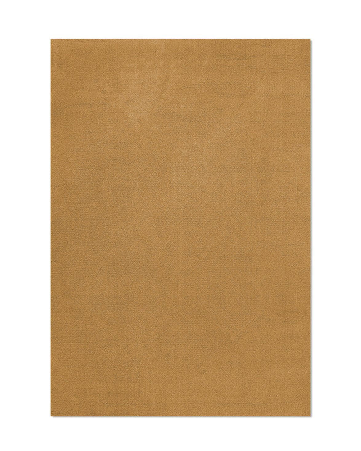 Classic Solid Wool Rug Ochre