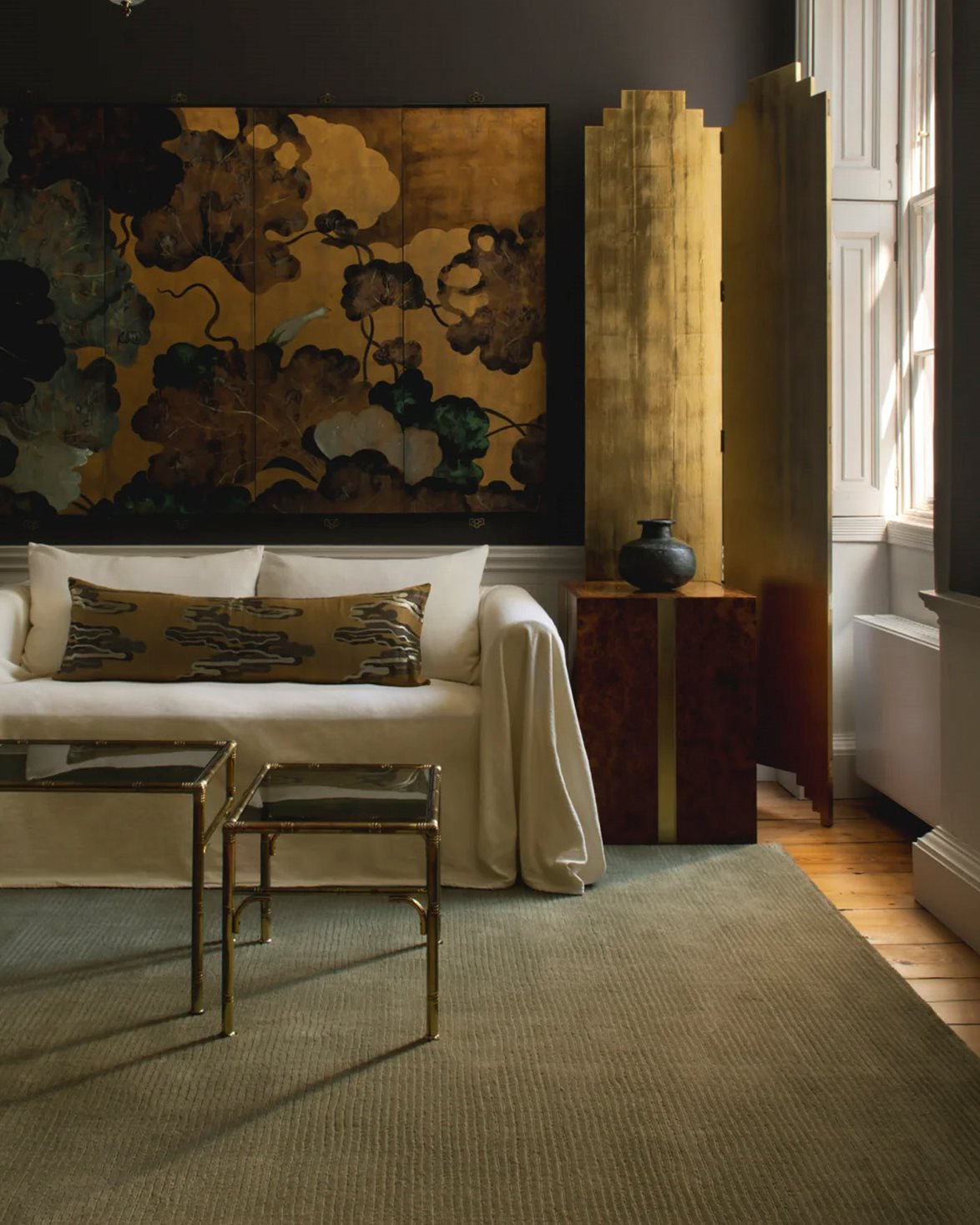 Drift Wool Rug Olive