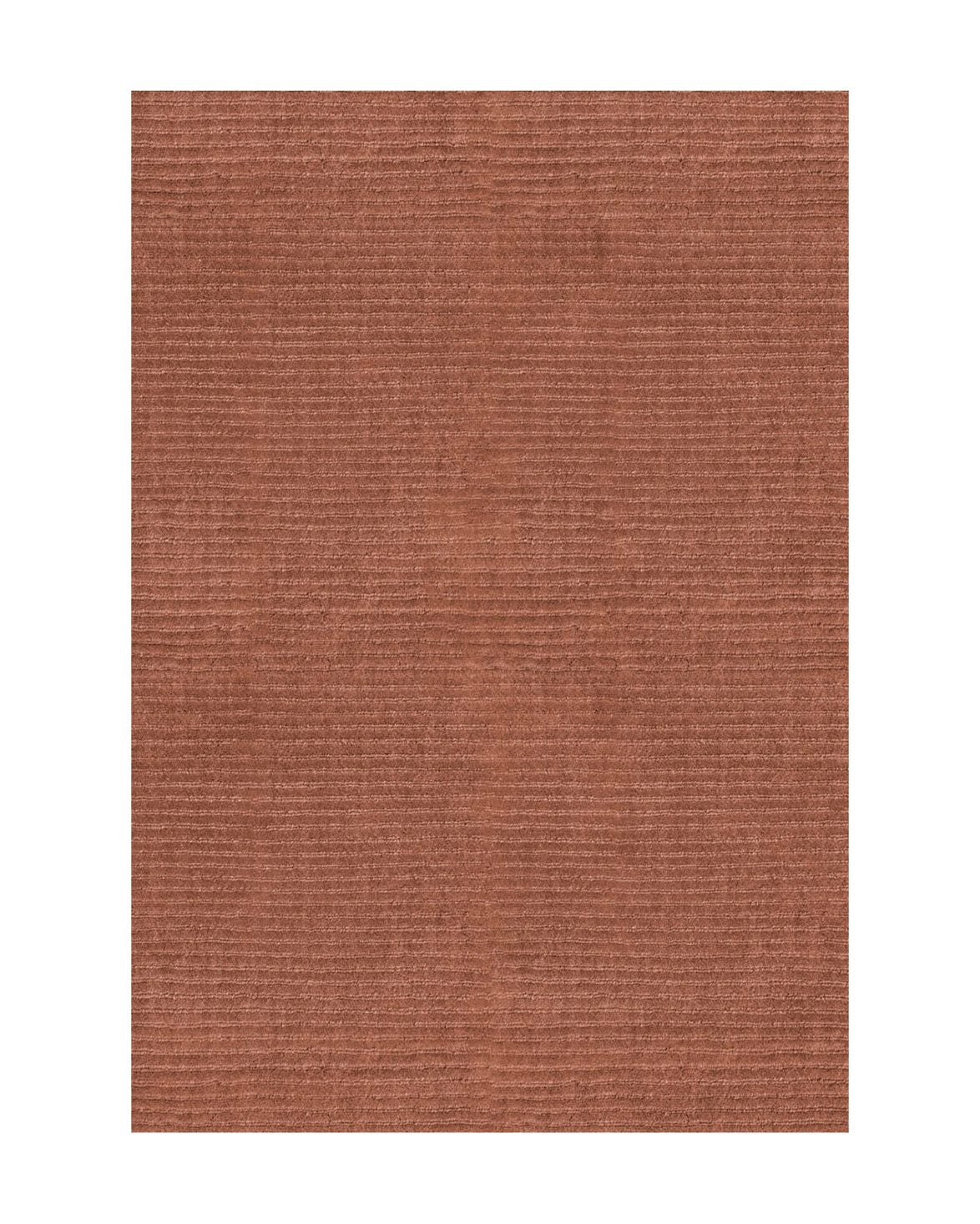 Drift Wool Rug Rust