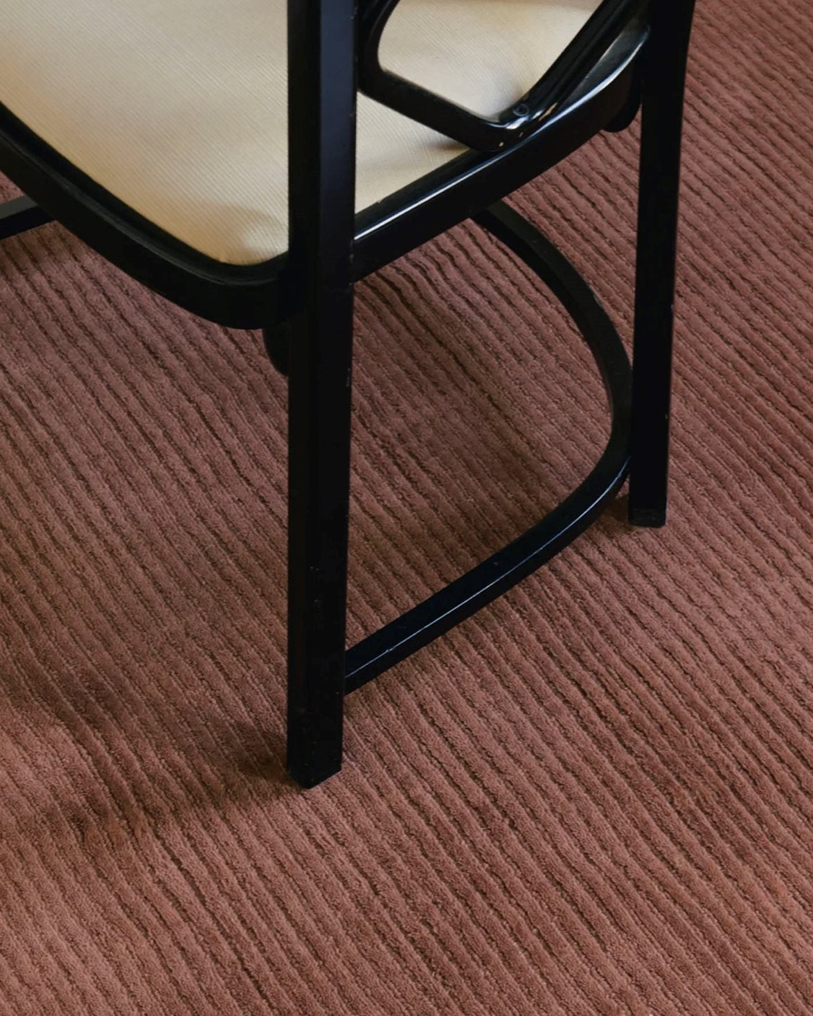 Drift Wool Rug Rust