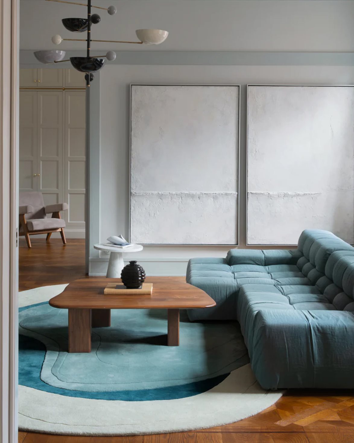 Erik Bratsberg Lozza Rug Teal