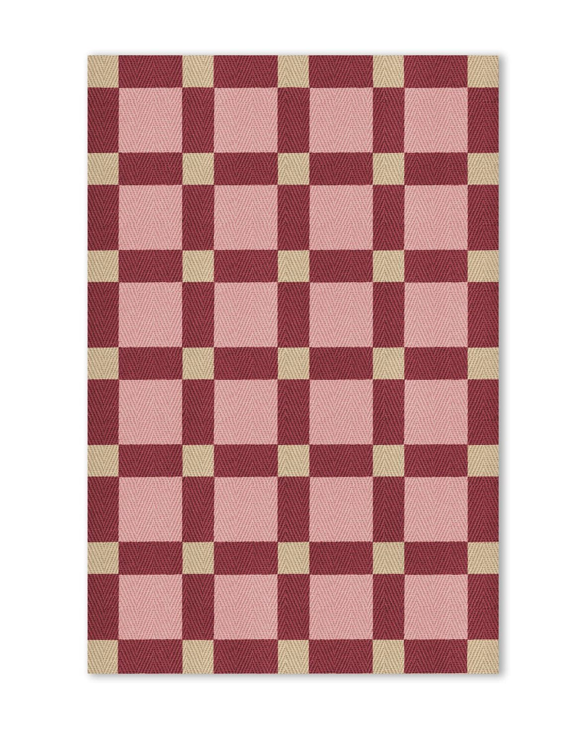 Evelina Kroon Plum Punch Jute Rug