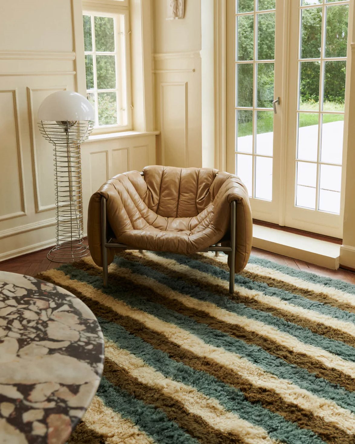 Evelina Kroon Shaggy Rug Arable Land