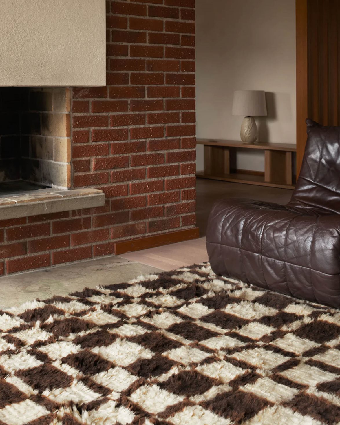 Evelina Kroon Shaggy Rug Chestnut