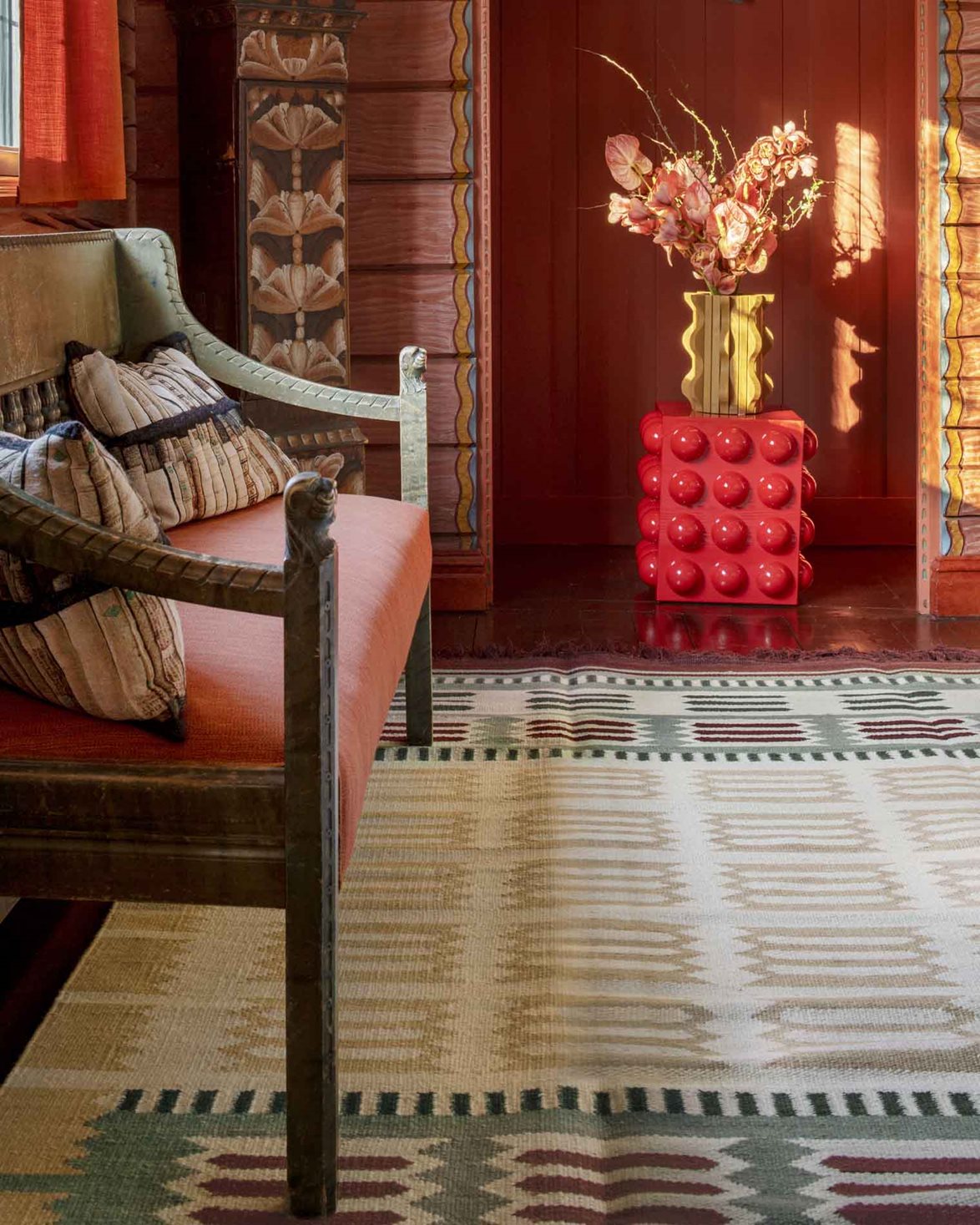 Röllakan Hilma Wool Rug Primrose