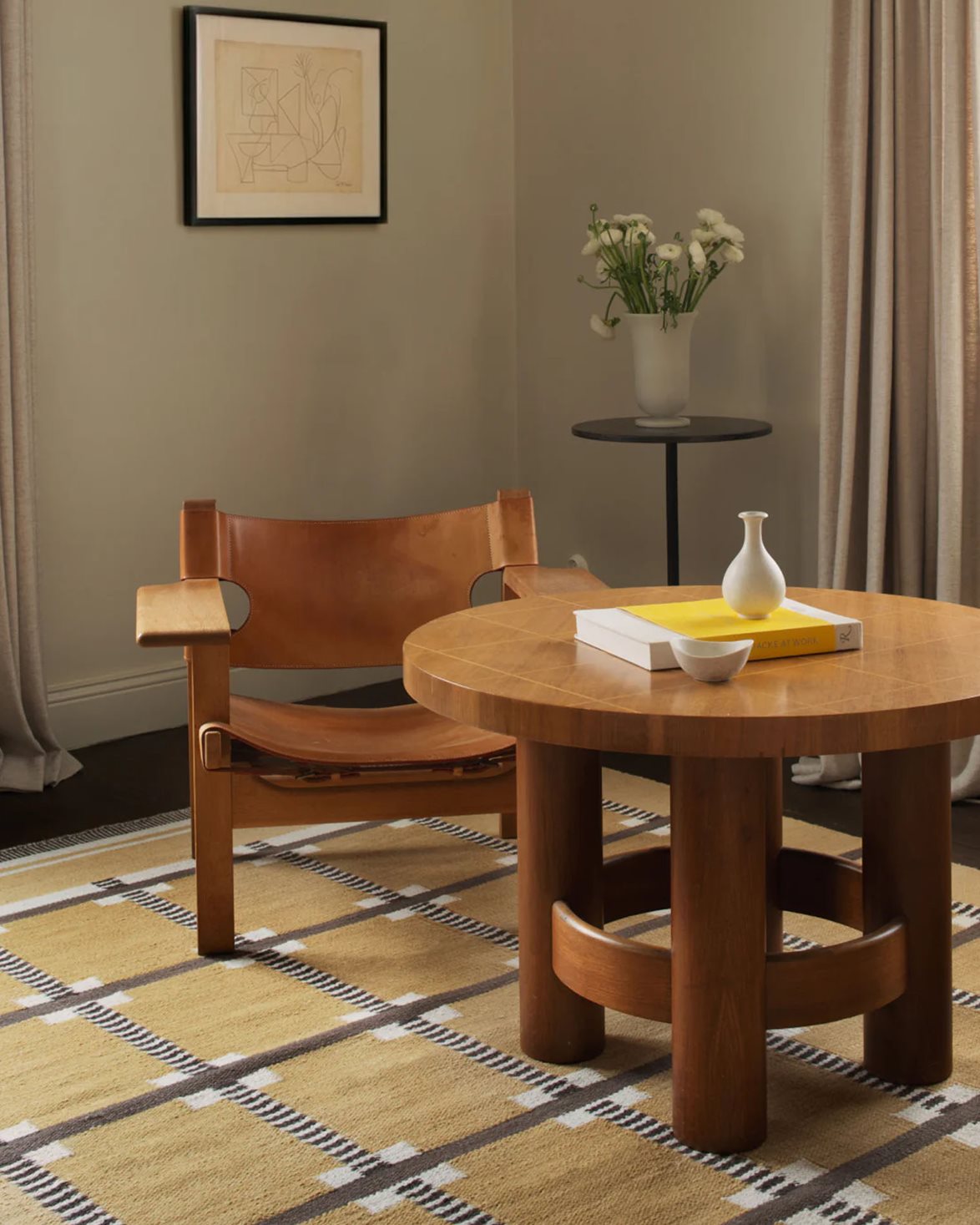 Röllakan Ruth Wool Rug Harvest Yellow