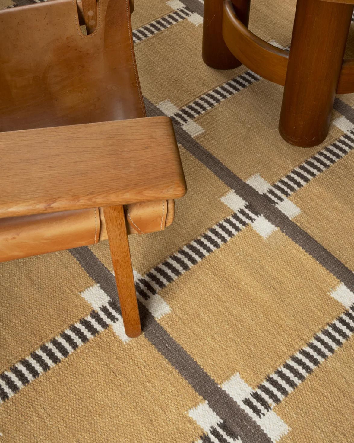 Röllakan Ruth Wool Rug Harvest Yellow