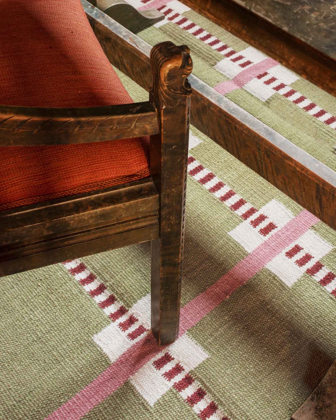 Röllakan Ruth Wool Rug Spring Grass