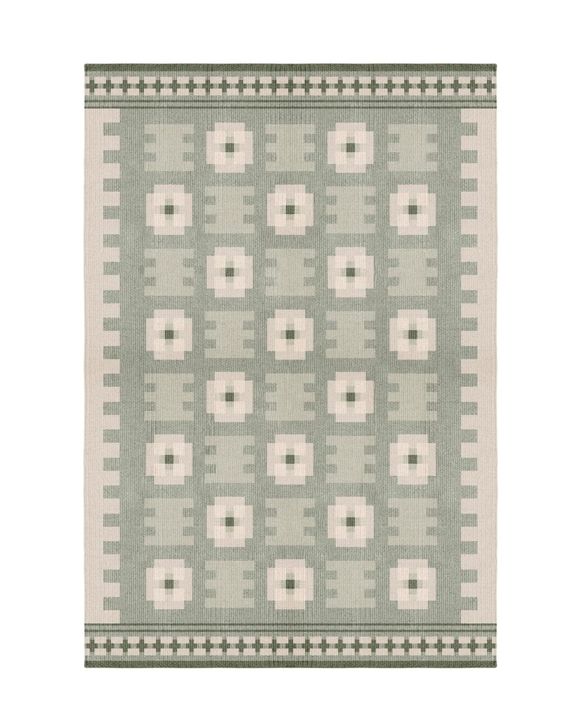 Röllakan Selma Wool Rug Sage