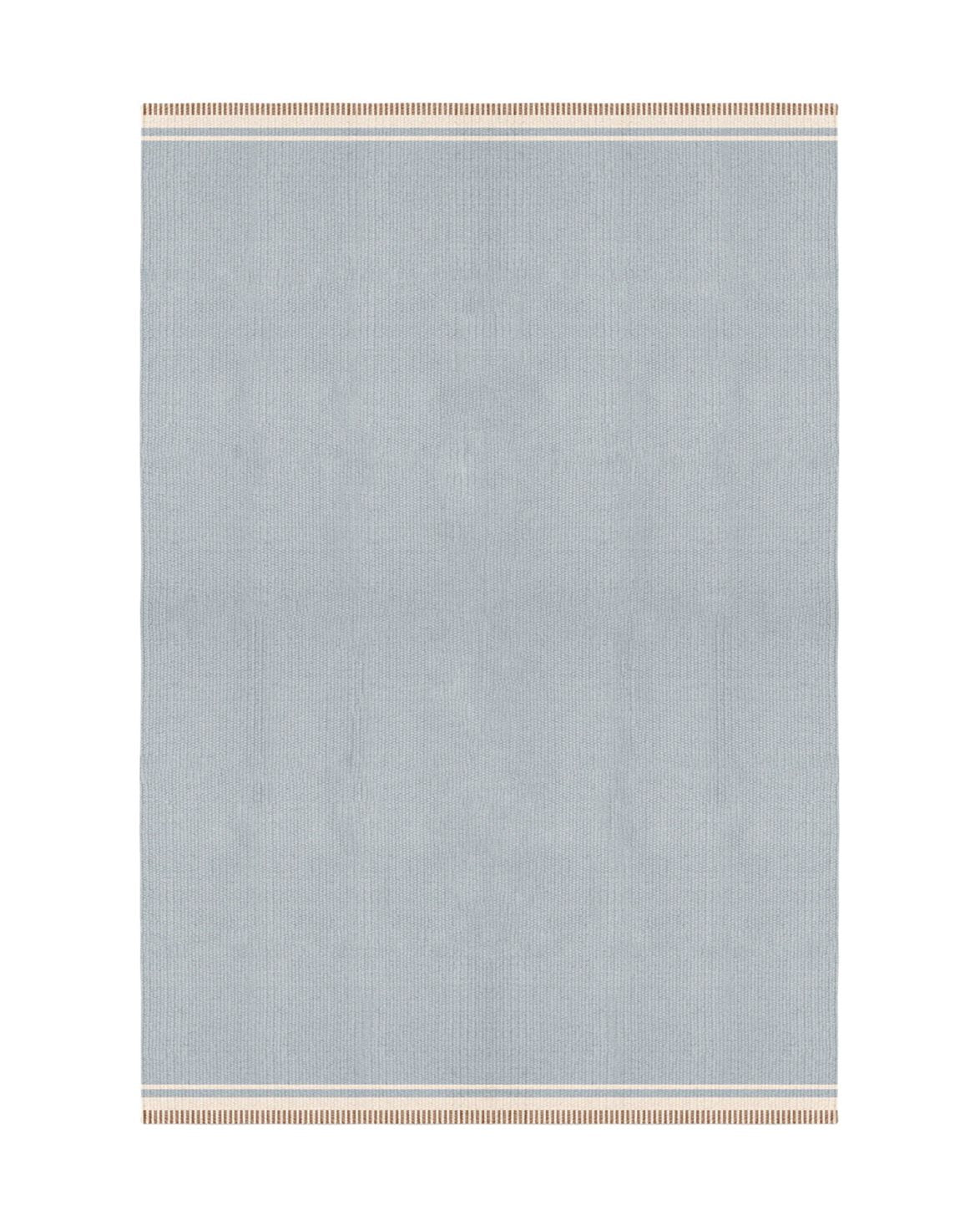 Röllakan Solid Wool Rug Sky Blue