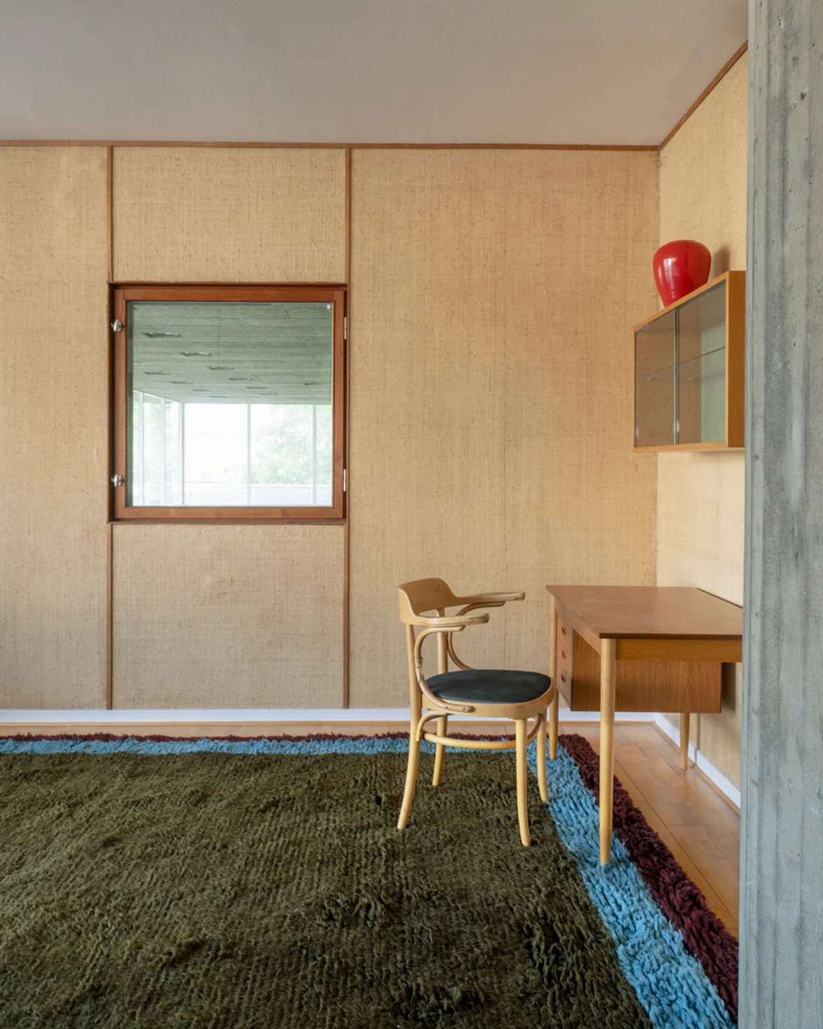 Shaggy Edge Wool Rug Eden