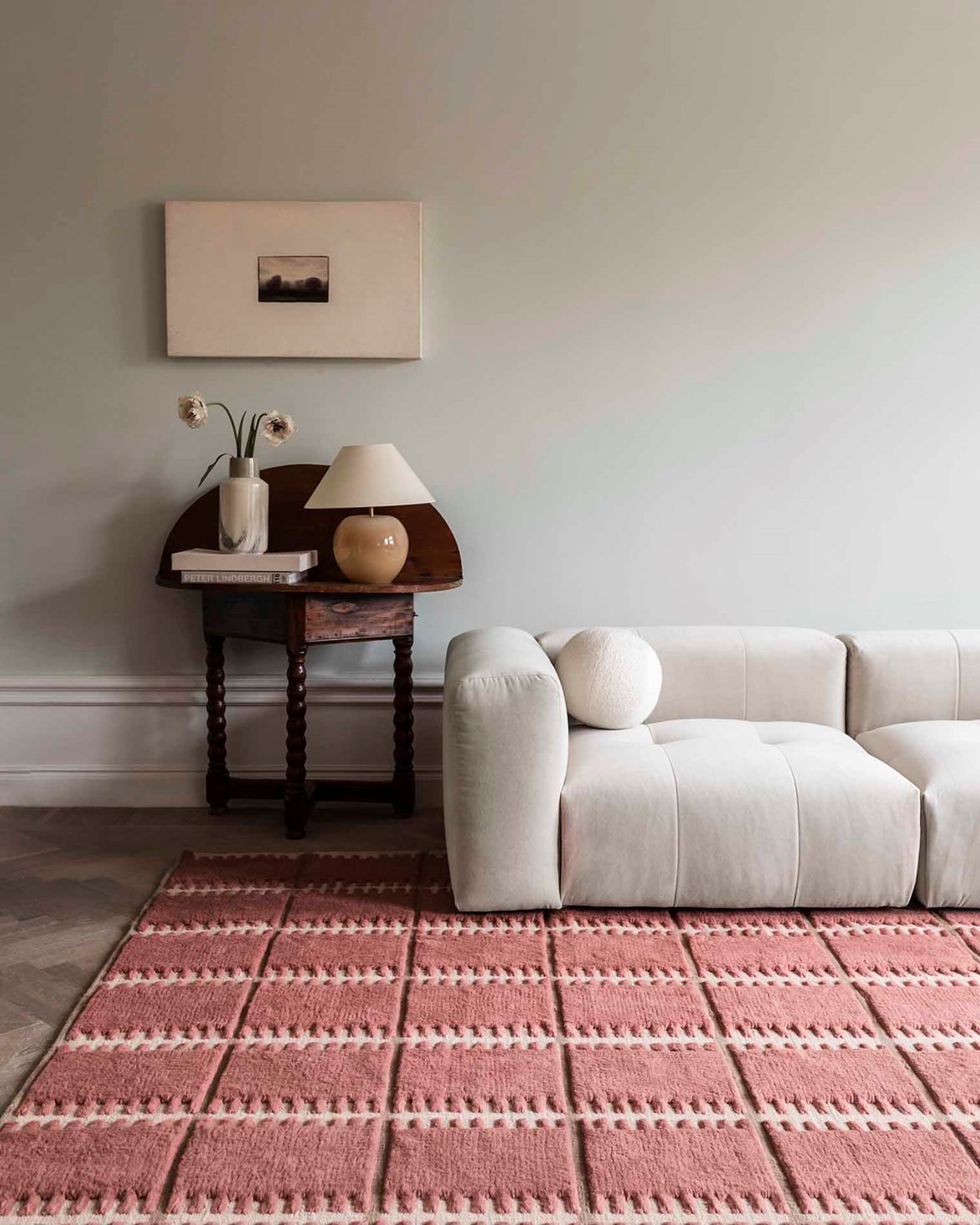 Swedish Homage Lilly Rug Claret Red