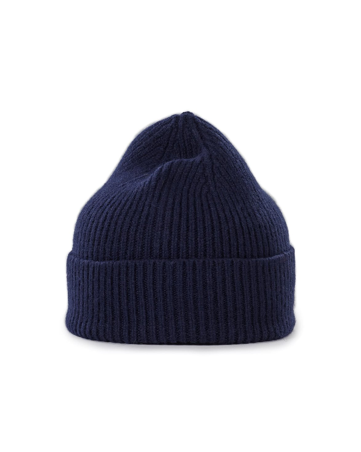 Lambswool/Caregora Beanie Midnight
