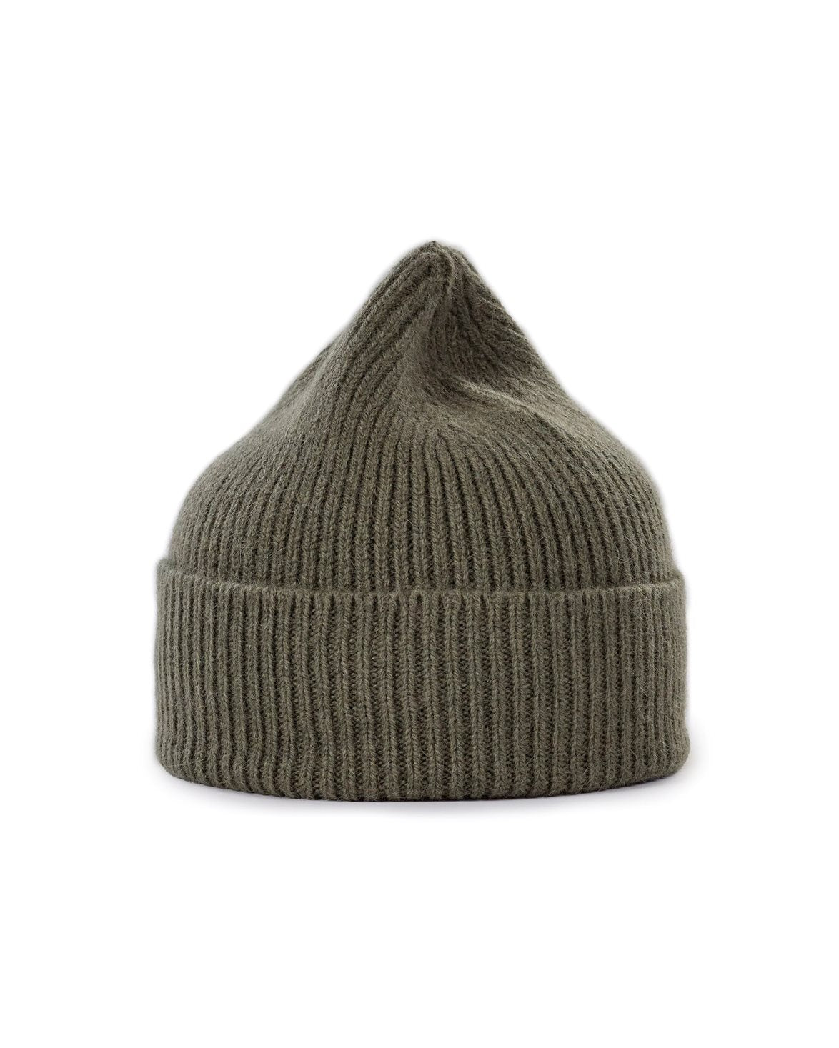 Lambswool/Caregora Beanie Croco