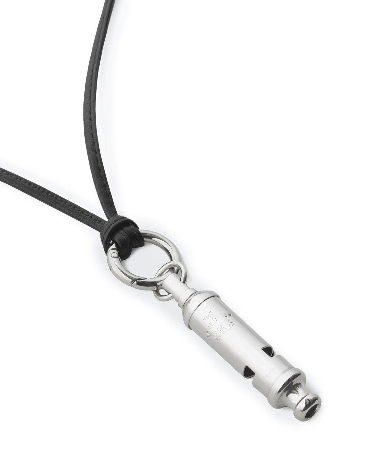 Acme Whistle Necklace Silver