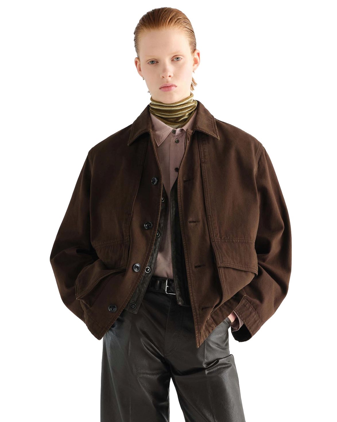 Boxy Jacket Risretto
