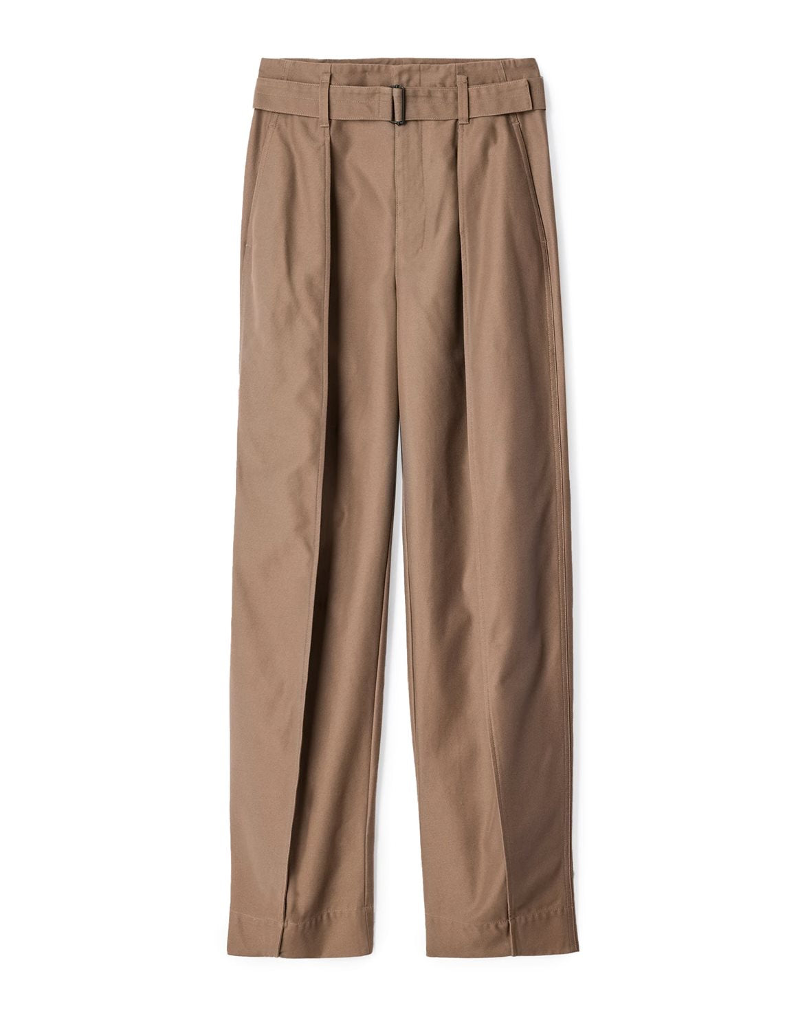Curved Pants Chestnut