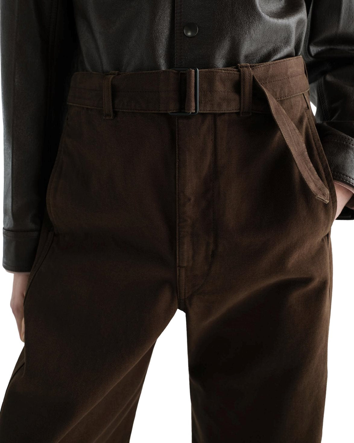 Twisted Belted Pants Risretto