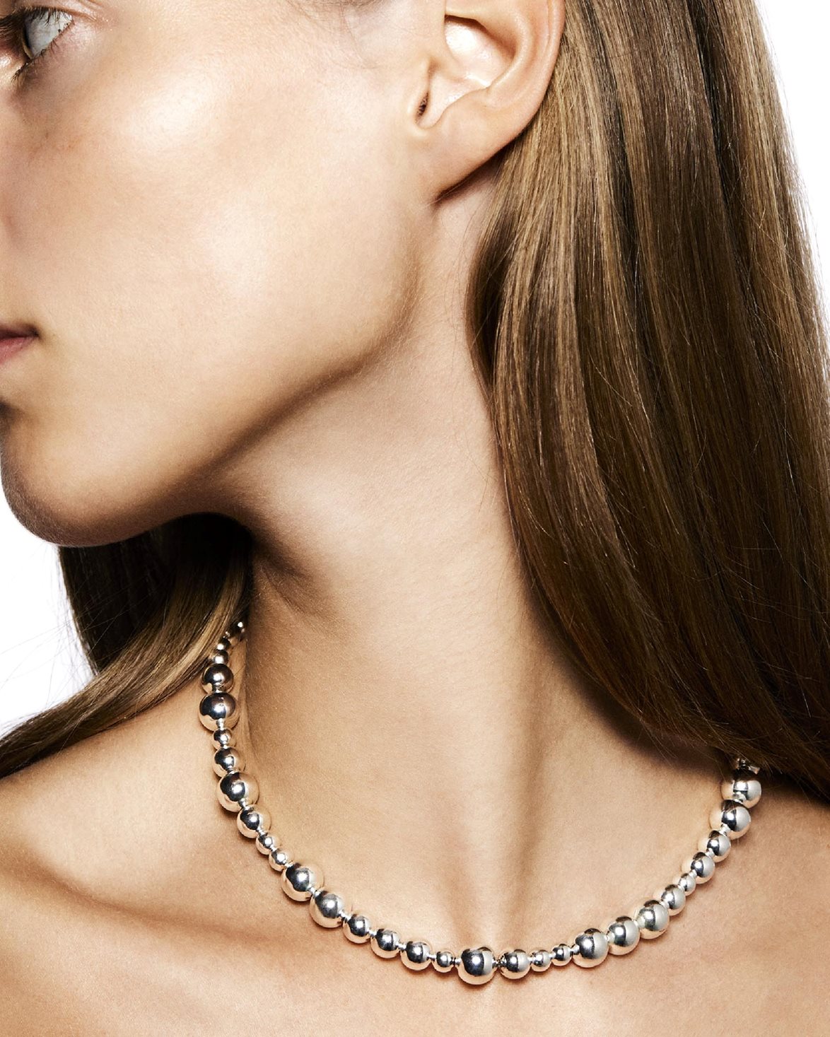 The Elly Necklace Silver