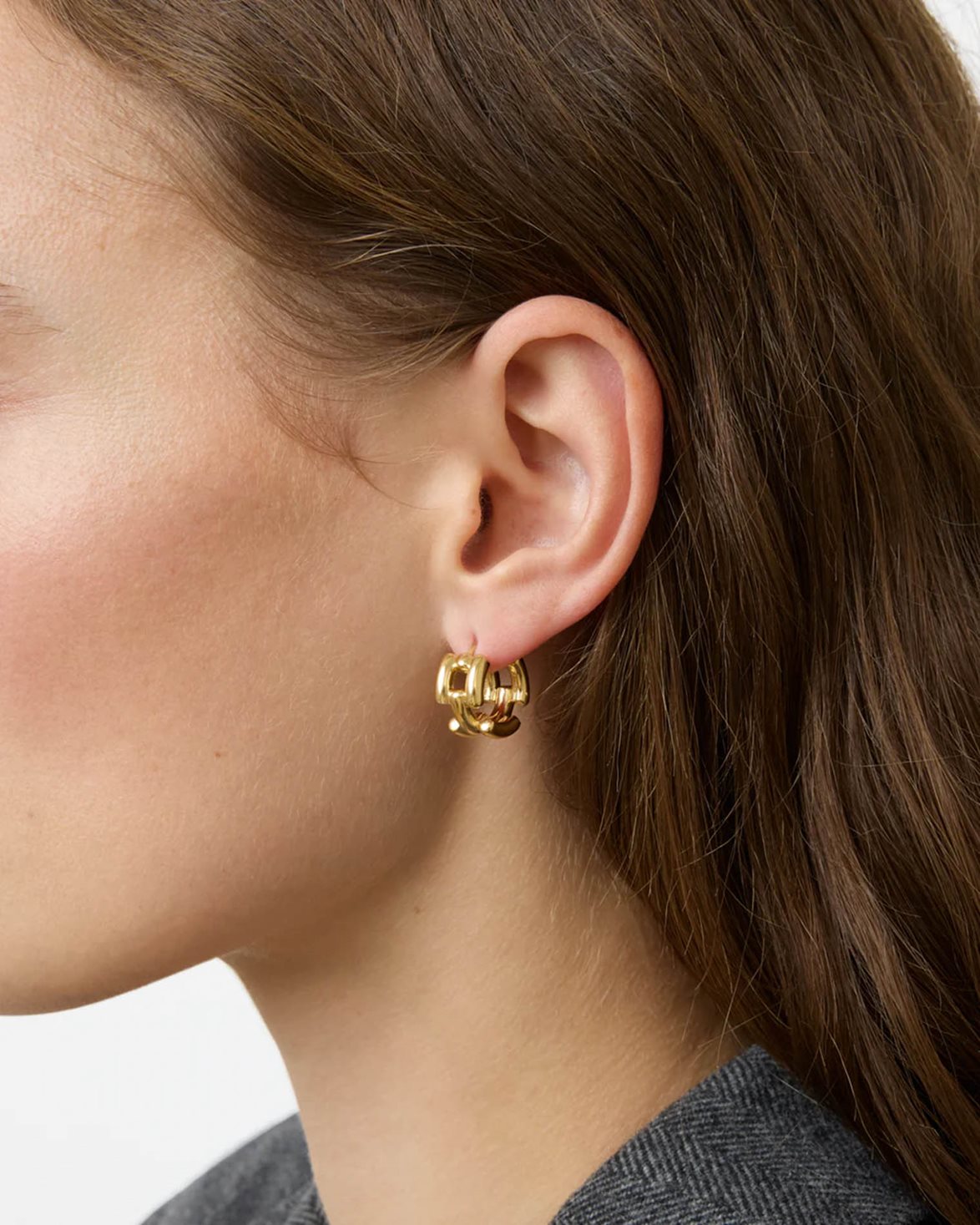 The Johanna Earrings Gold