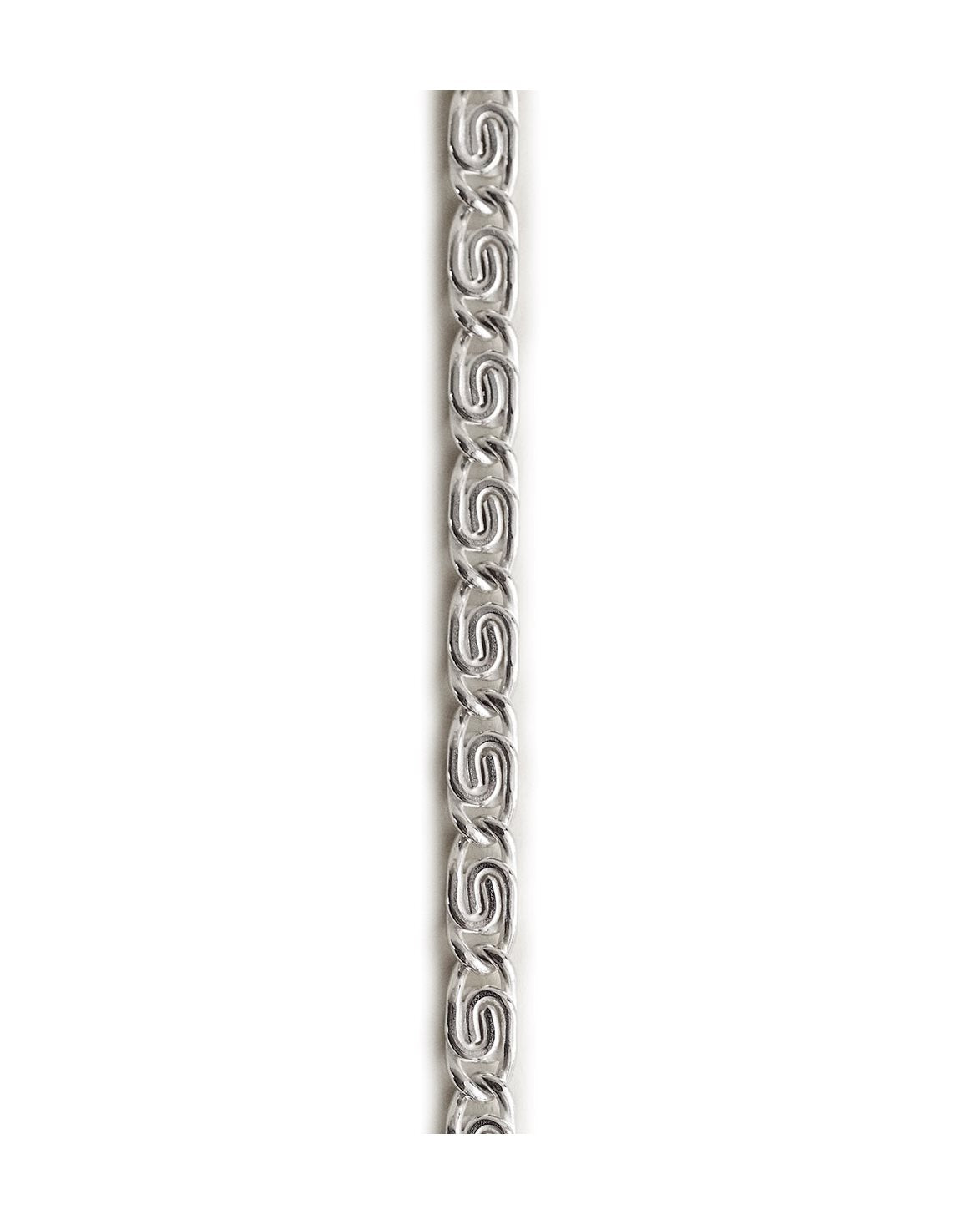 12 Mm Vortex Necklace Silver