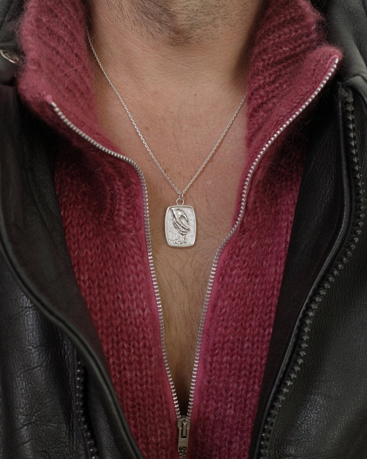 Baba Necklace Silver