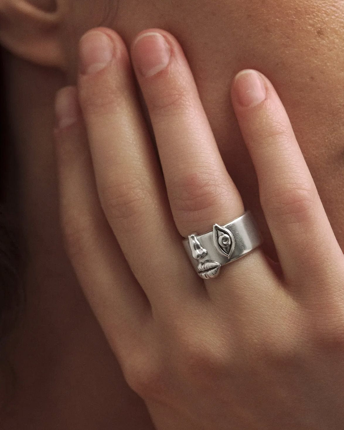 Iro Ring Silver