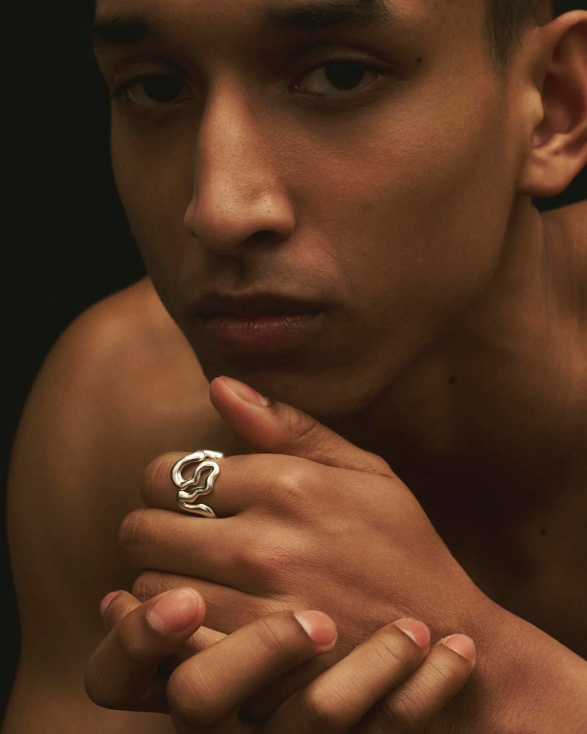 Radix Polished Ring Silver