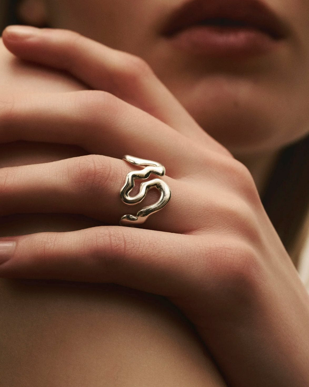 Radix Polished Ring Silver